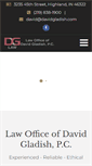 Mobile Screenshot of dgladishlaw.com